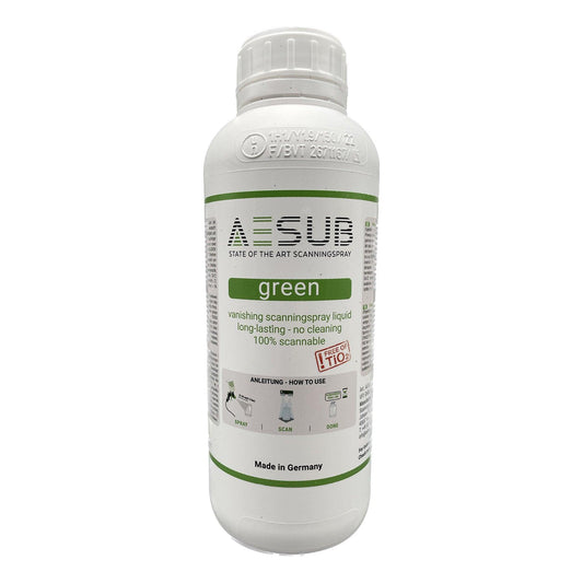 AESUB 3D Scanning Spray Solution - AESUB Green