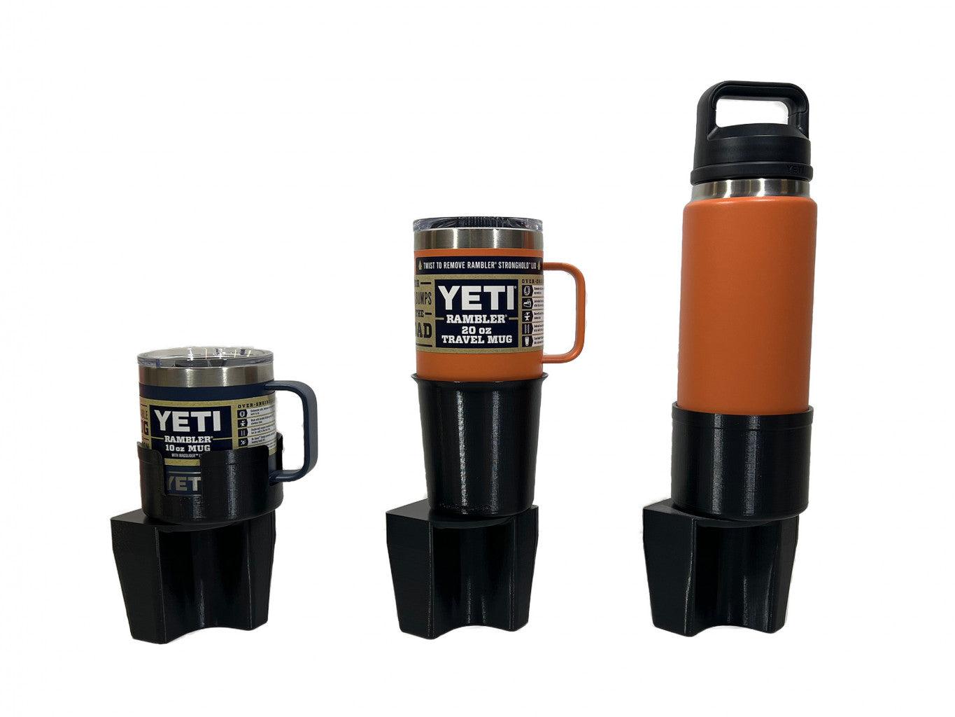 Car Cup Holder (Expanding, Custom & Adjustable) suitable for all Yeti Drink Bottles, Mugs, Tumblers & Cups